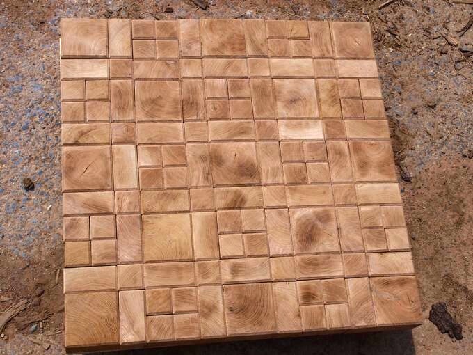 Dřevěná dlažba mozaiková